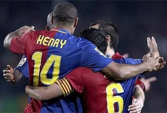 Barca 6:0 Malaga. 