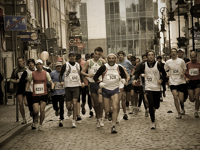 Biegacze, pmaraton