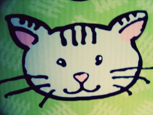 my paper cat