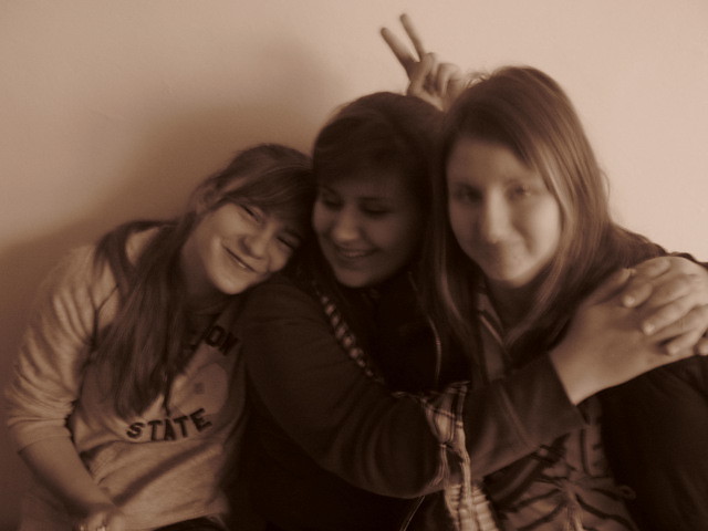 karolina, saszi i ja...