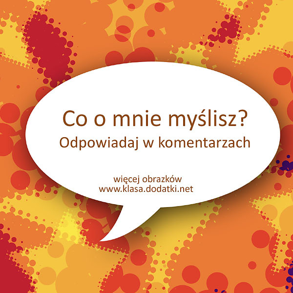 Co o mnie mylisz ???