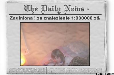 No To Wasza Czekoladka w Gazecie
