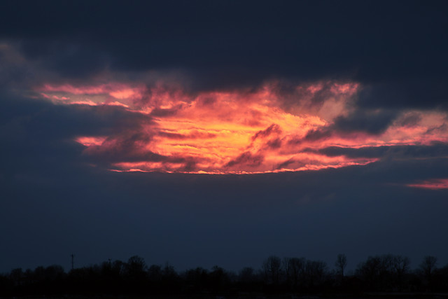 Hell's in the sky