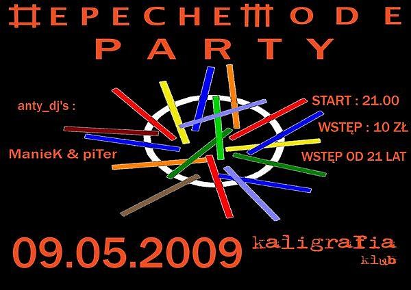 09.05.2009 depeche mode party