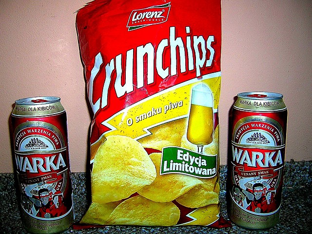Chrunchips o smaku PIWA. ;)