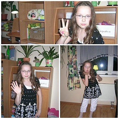 Nowa fryzka do Komunii^^