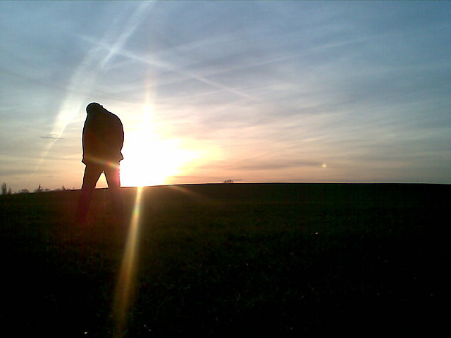 walking on the moon