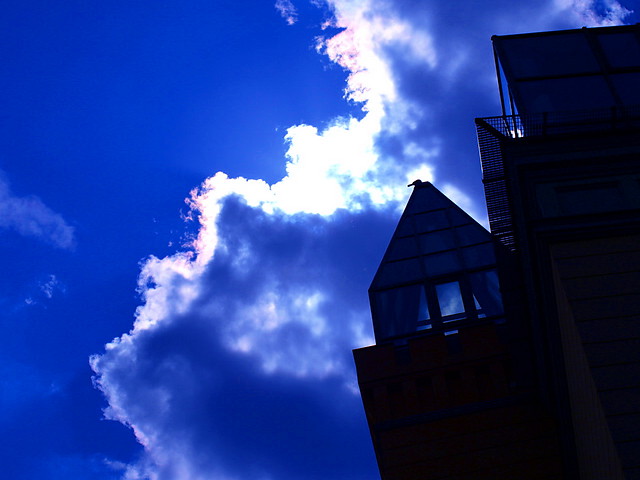 blue blue sky