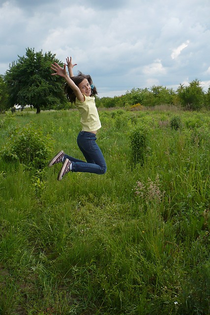 W powietrzu fajnie jest ;*