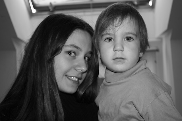 siostra i brat;]