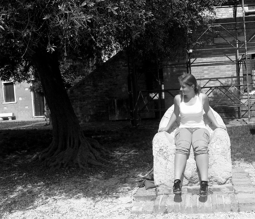 Dying in the sun.