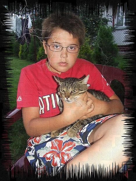 with my cat:P