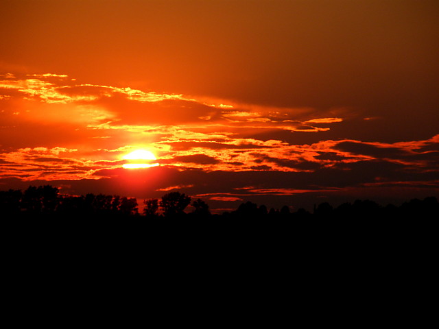 sunset.