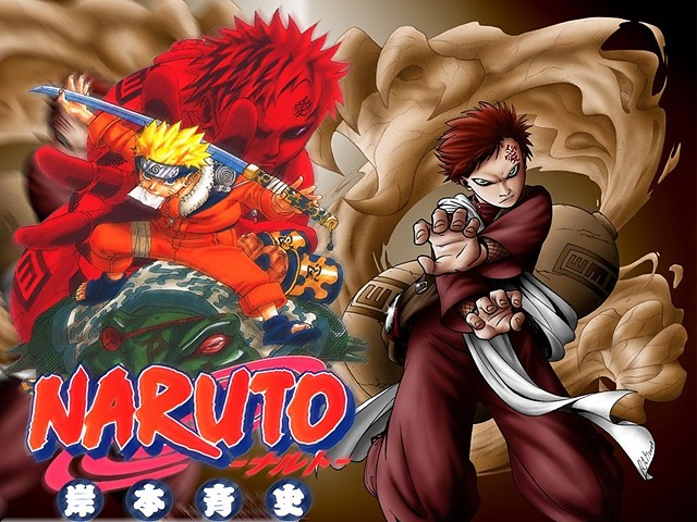 Naruto i Gaara.