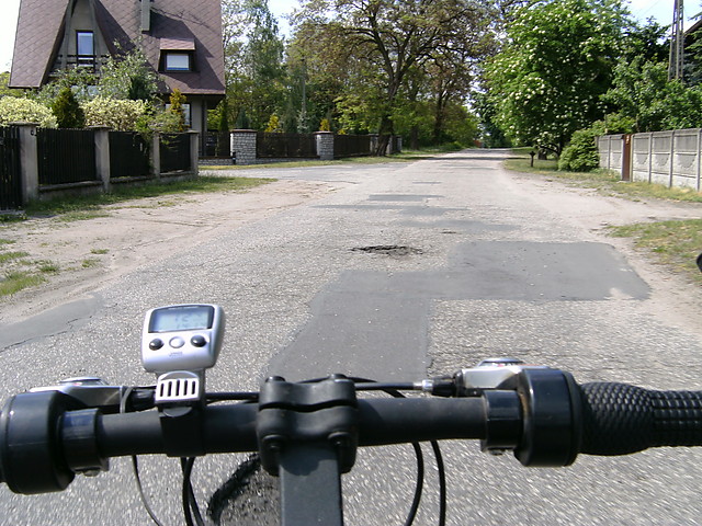Rowerem przed siebie .