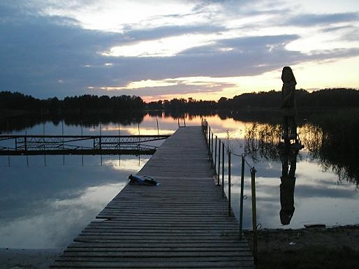 jezioro w Bysawiu.