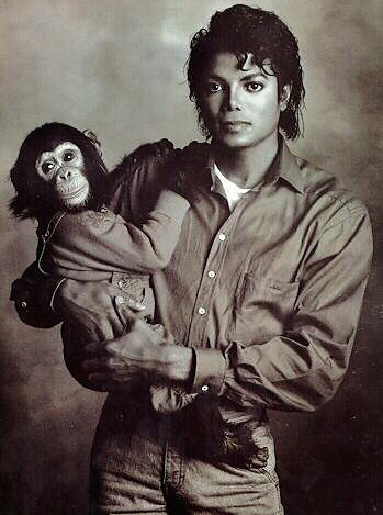 Michael Jackson i Bubbles