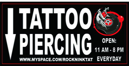 baner rock'n'ink