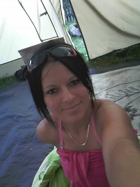 W namiocie:)