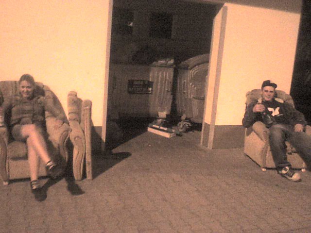 Relaks przy mietniku z pijaczk