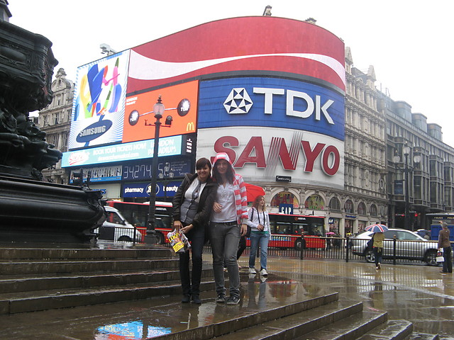 through the streets of London...