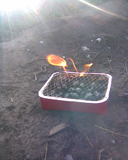 w eterze na grilu :D