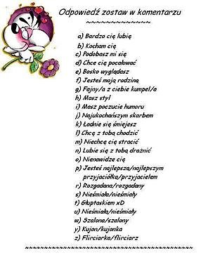 Odpowiedzi w komentarzach