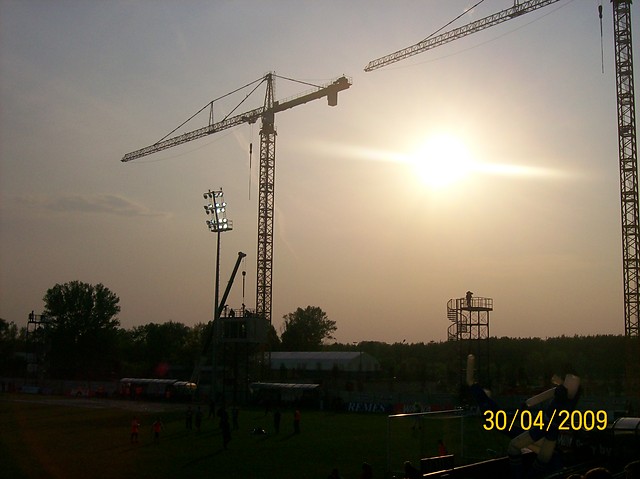 Budowa stadionu :)