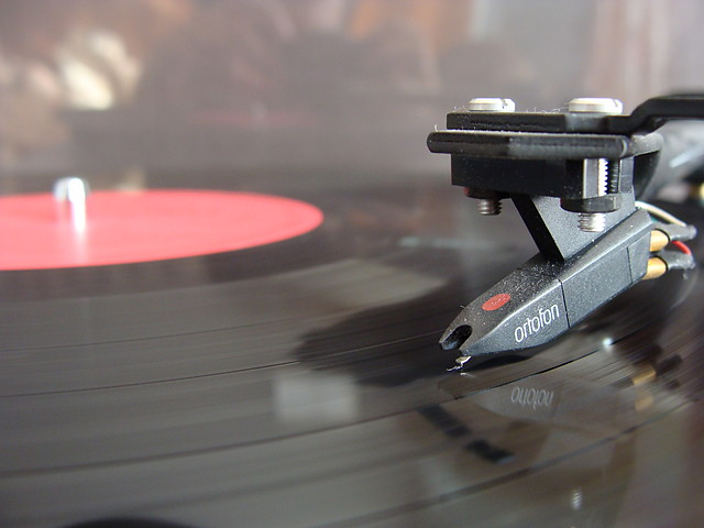 gramofon...