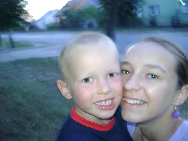 Z Wiktorkiem ^^