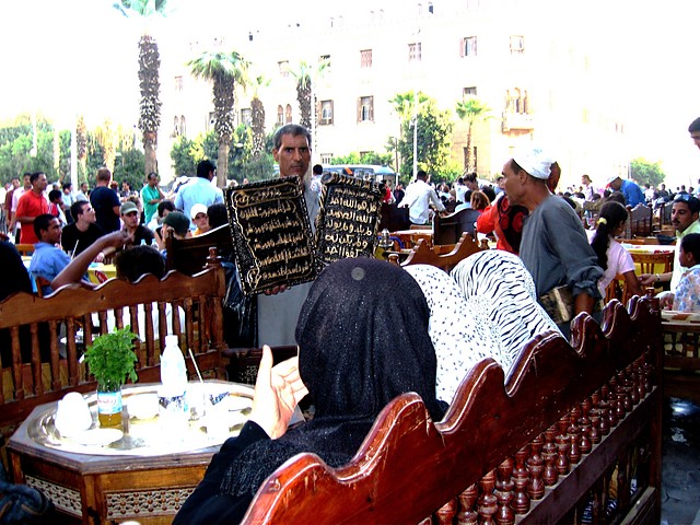 Restauracja w Kairze, Egipt