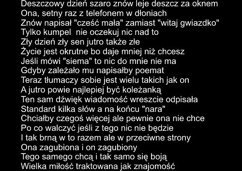 Chodny deszcz