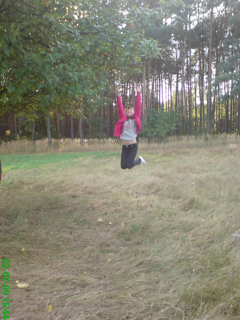 Bo fajnie si skacze.;*