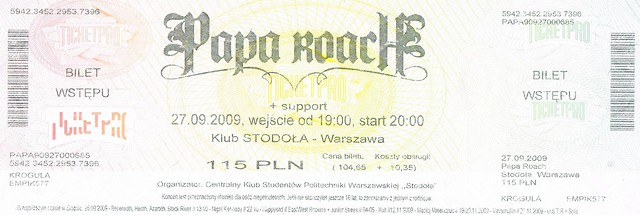 PAPA ROACH