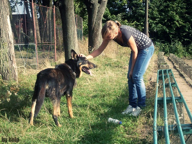 dog and me :}