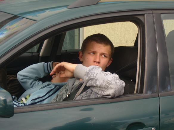 szofer + ktoOs tam ;D