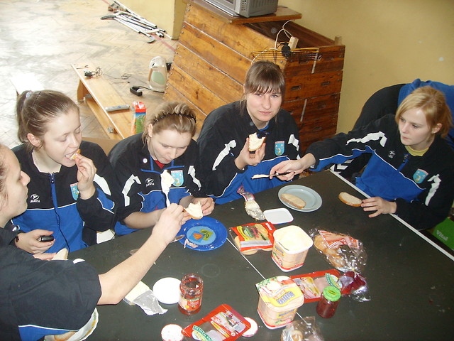 Druynowe niadanie ;)