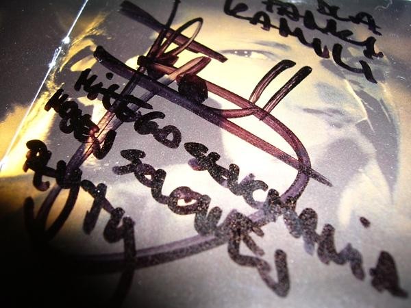 Autograf od Fokusa :)