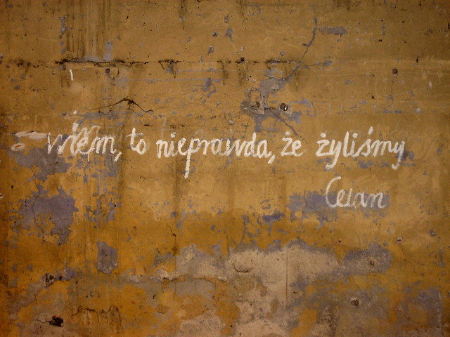 In the ghetto...