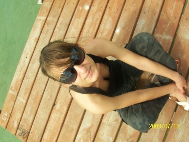 Ucika mi :P a ja jej nie gonie 