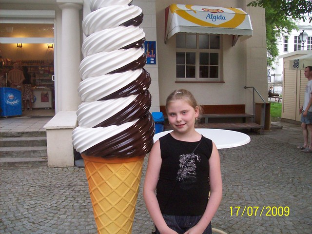 Ja przy lodzie w solankach