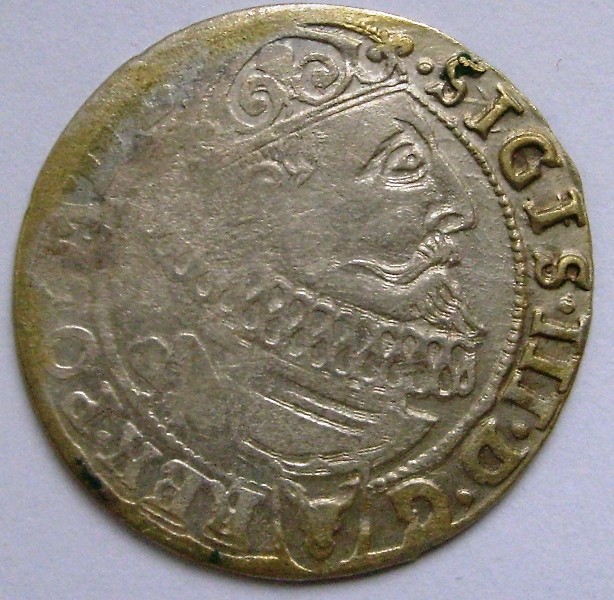 6 groszy Zygmunt III Waza 1627