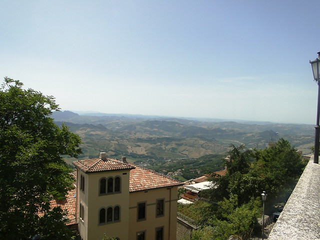 Widok na San Marino.