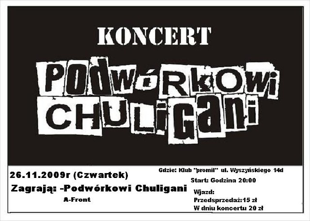PODWRKOWI CHULIGANI