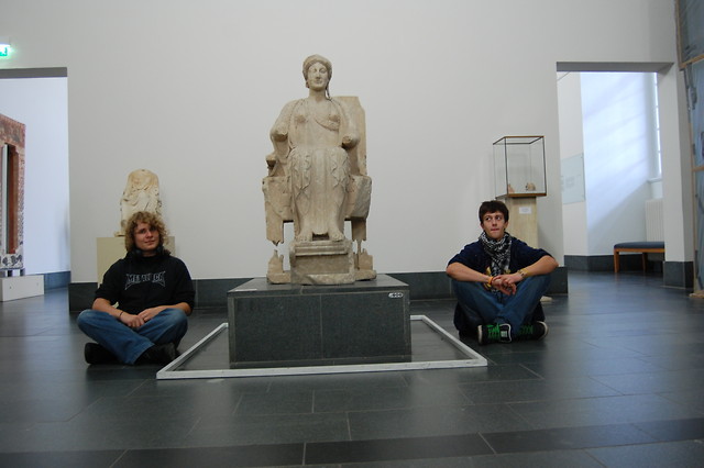 w muzeum:)
