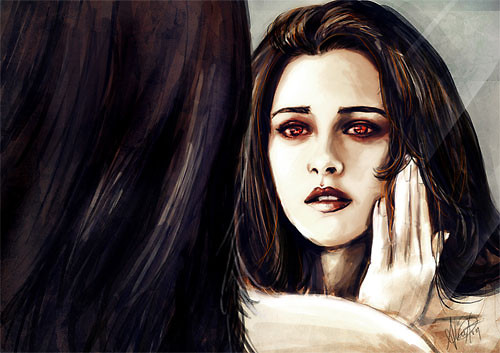 bella as vampire. x3
