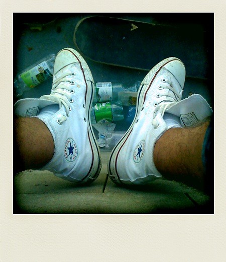 converse'y trampki