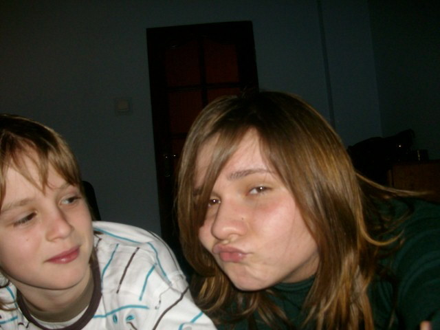 heh. z Kacprem ;*