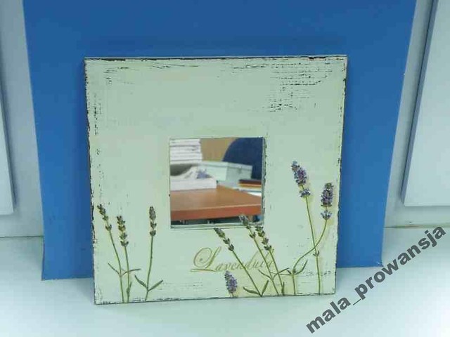 LUSTRO LAWENDA DECOUPAGE