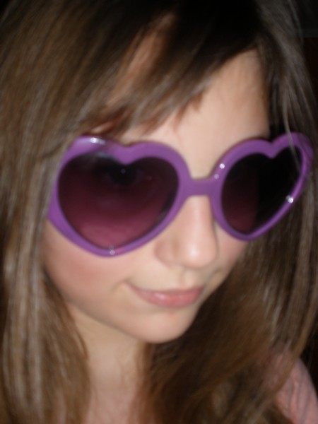 violet hearts.